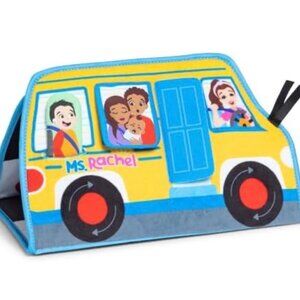 NEW Ms Rachel Baby Tummy Time Activity Bus Infant Sensory Motor Development Toy